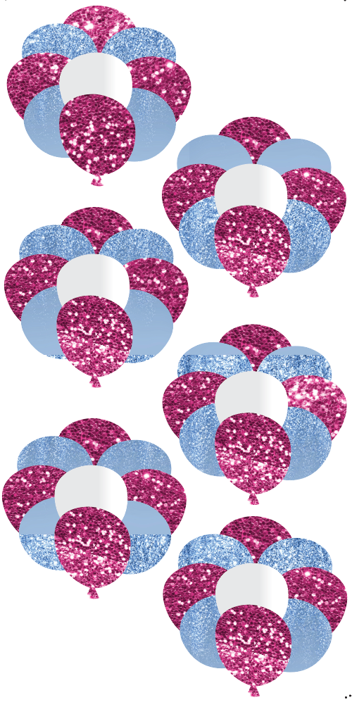 Large Balloon Set | Glitter