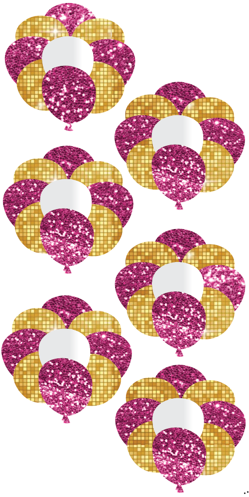 Large Balloon Set | Glitter