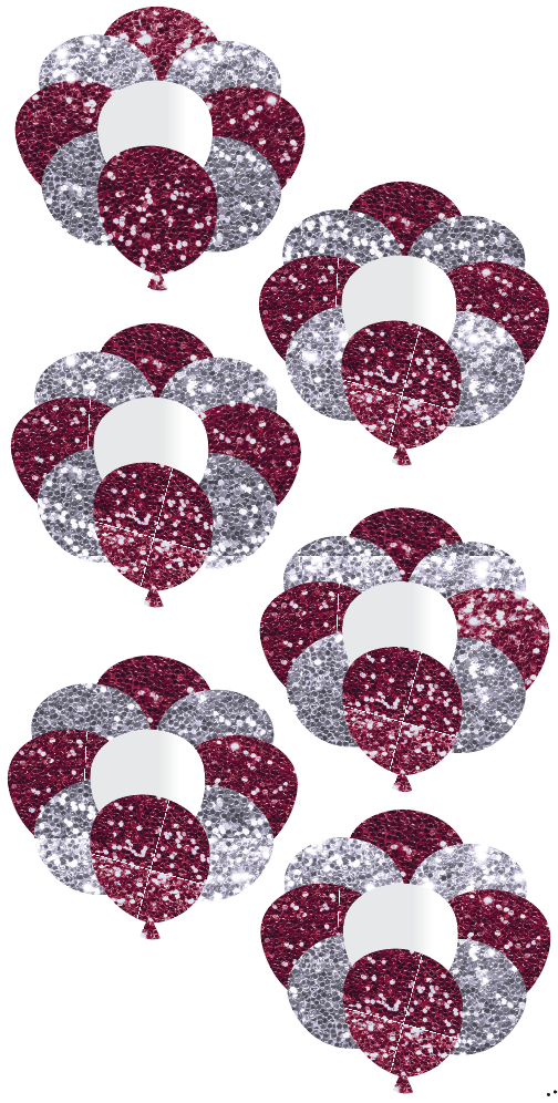 Large Balloon Set | Glitter