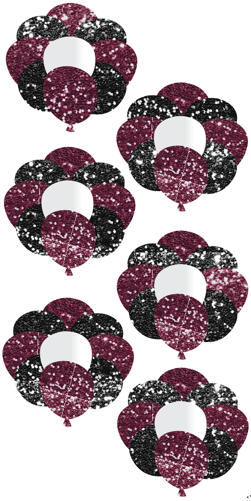 Large Balloon Set | Glitter