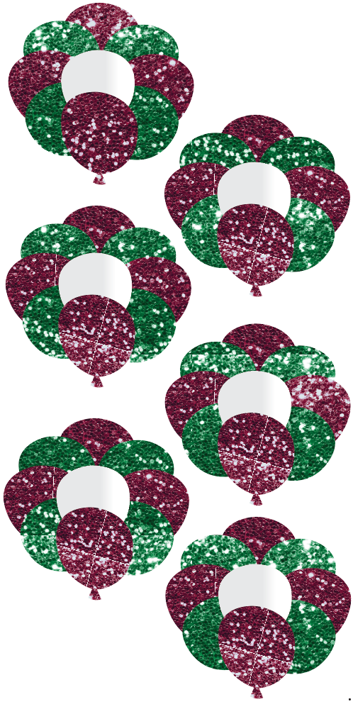 Large Balloon Set | Glitter