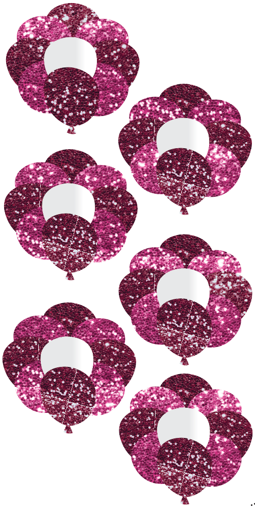Large Balloon Set | Glitter