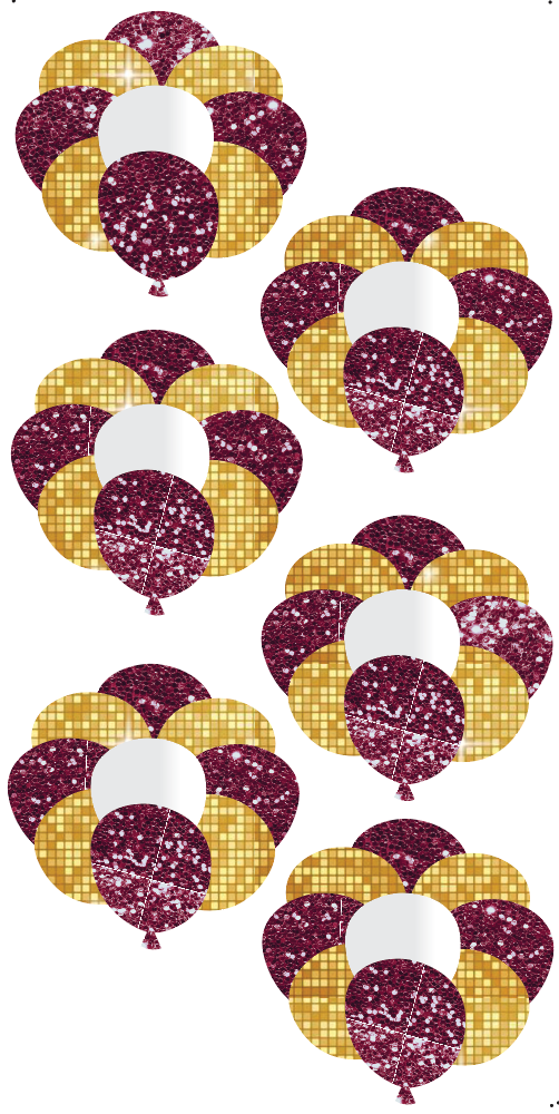 Large Balloon Set | Glitter