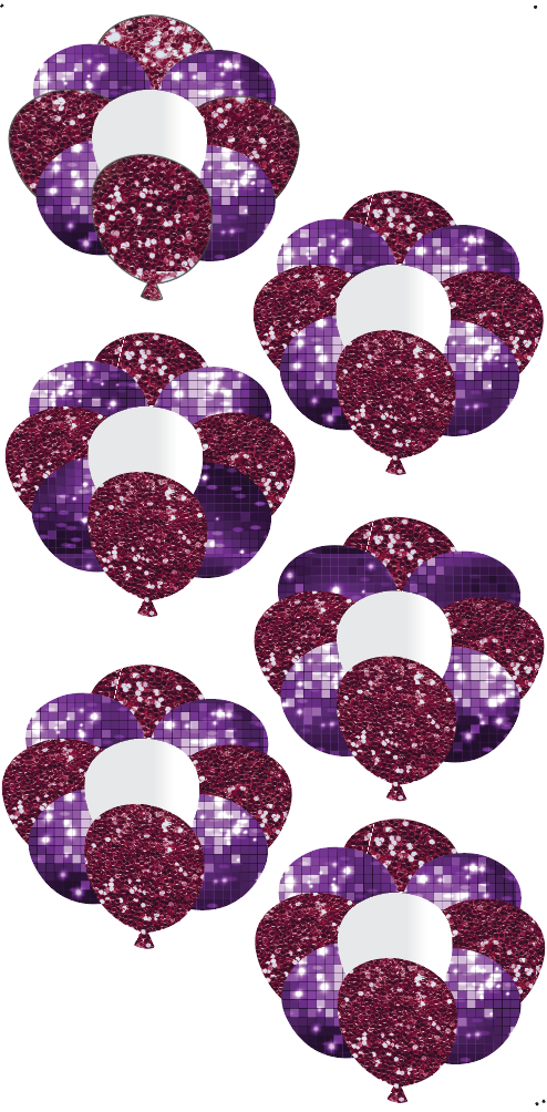 Large Balloon Set | Glitter