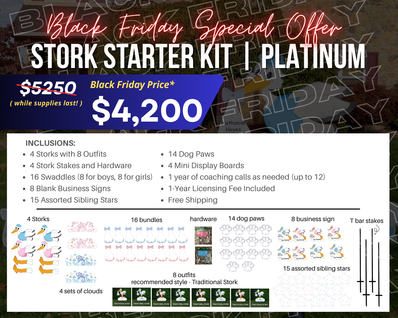 Stork Kit - Platinum (Best Value - 20% off RIGHT NOW)