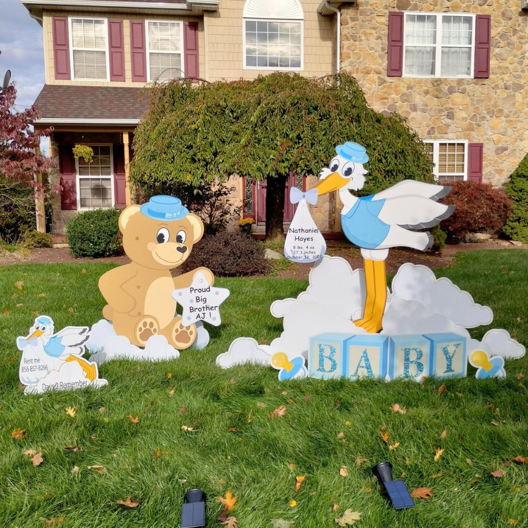 Stork + Bear Bundle Rental | star keepsake yours to keep