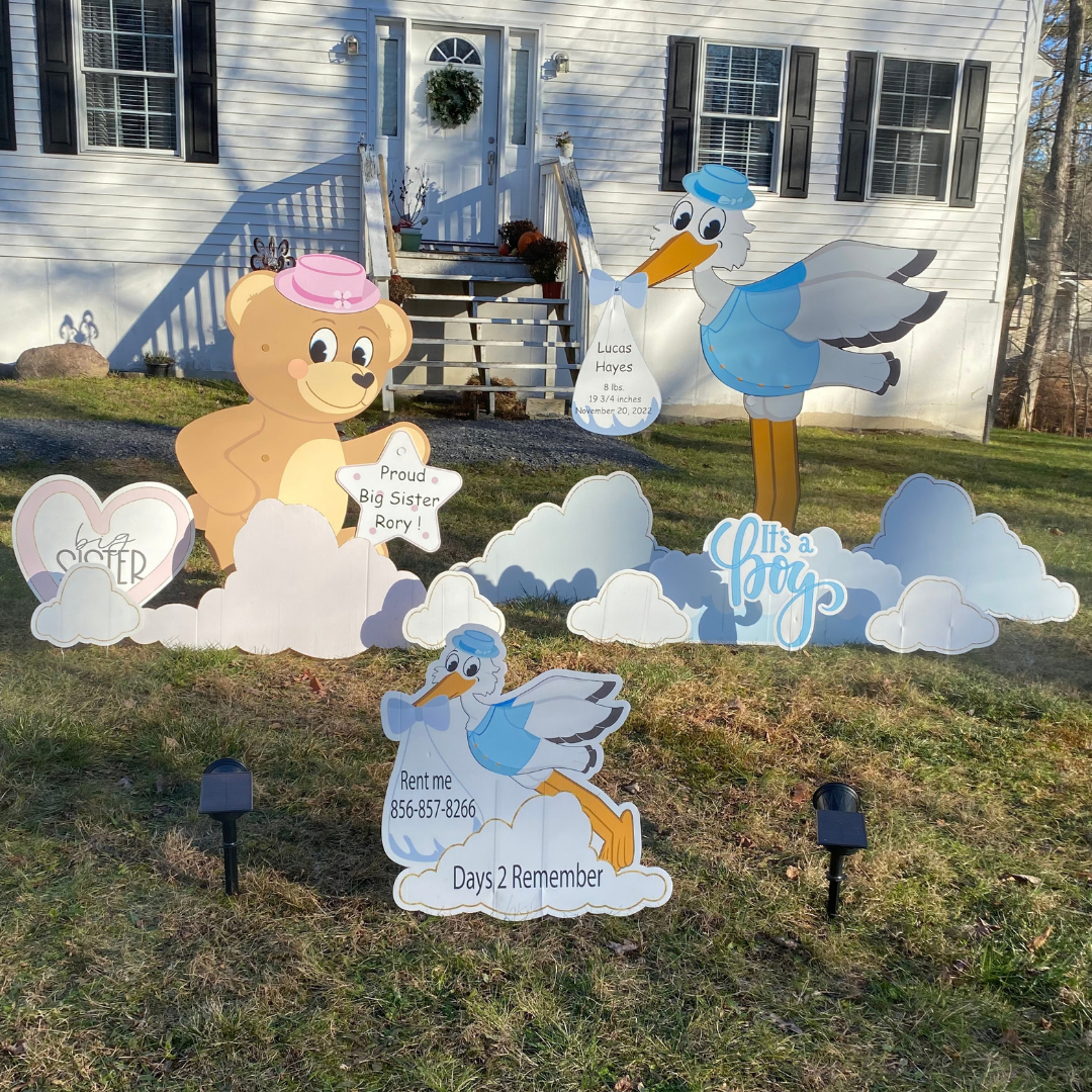 Stork + Bear Bundle Rental | star keepsake yours to keep