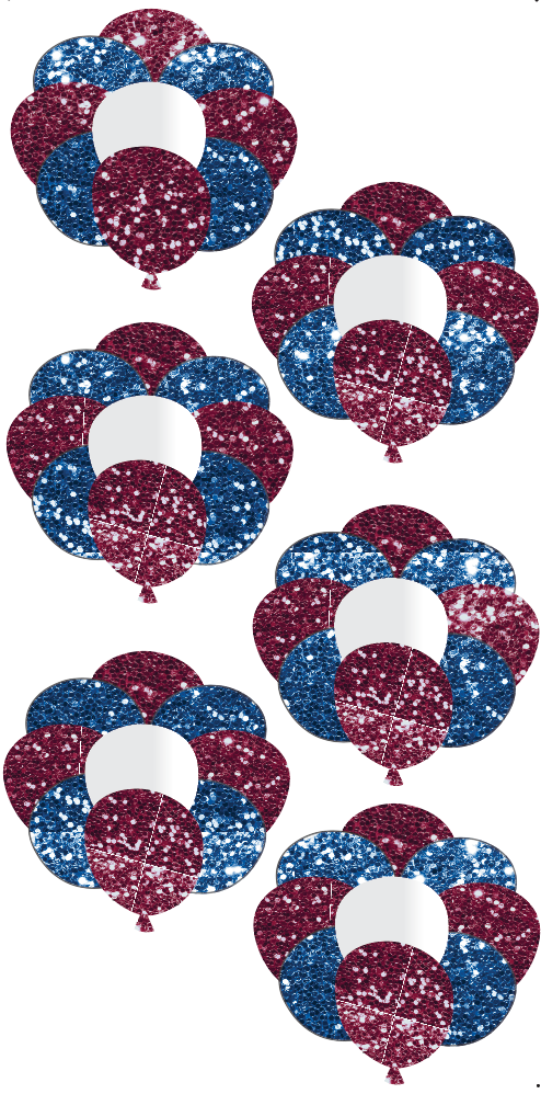 Large Balloon Set | Glitter