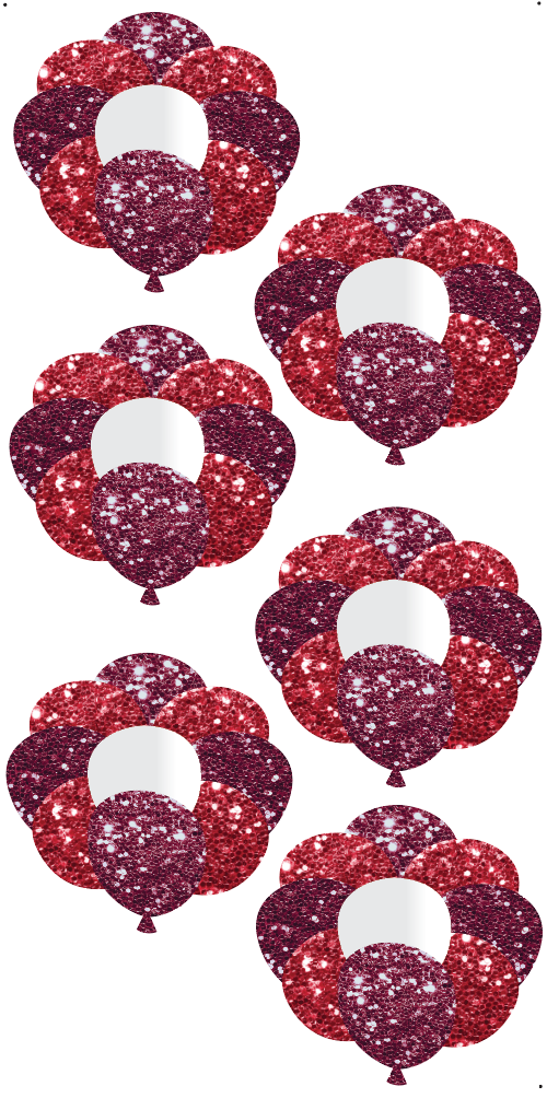 Large Balloon Set | Glitter