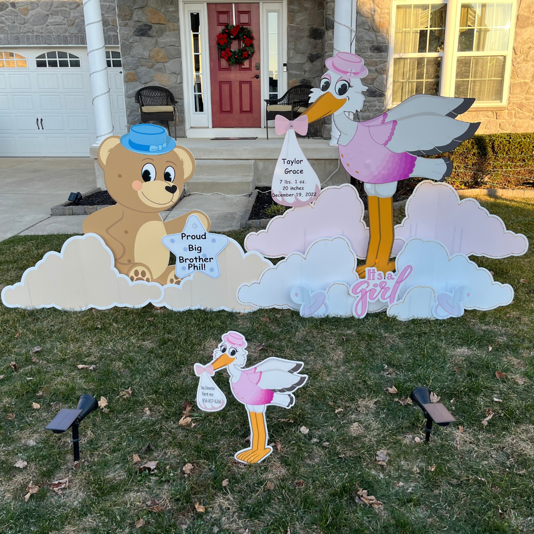 Stork + Bear Bundle Rental | star keepsake yours to keep