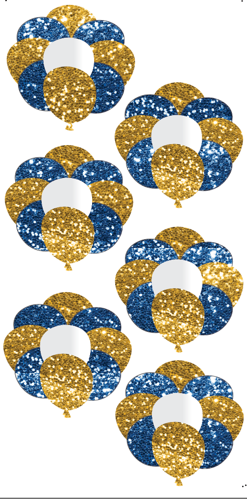 Large Balloon Set | Glitter