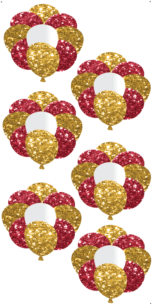 Large Balloon Set | Glitter