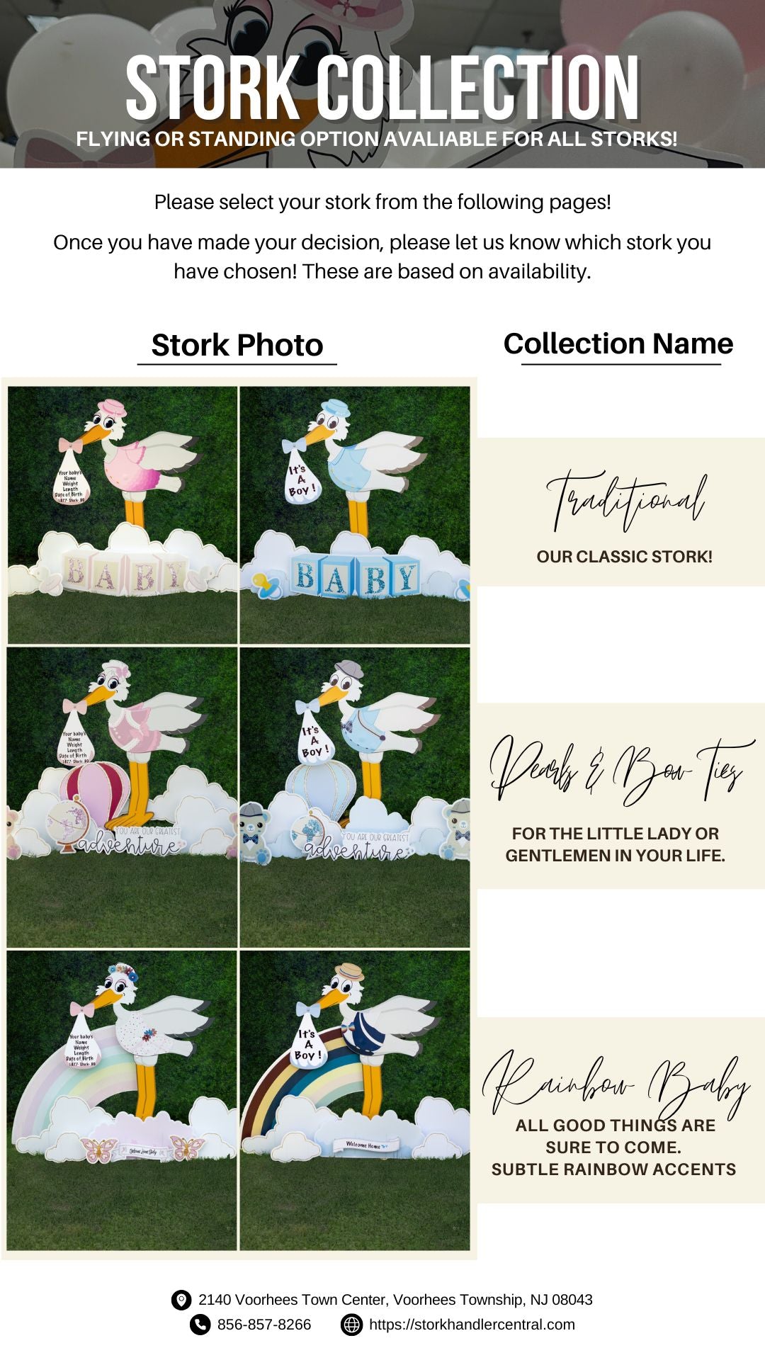 Stork Purchase shipped to your door
