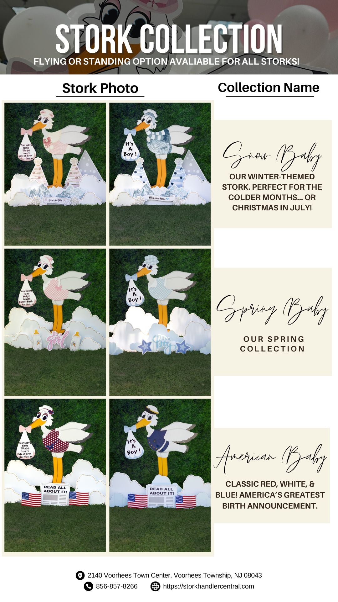 Stork Purchase shipped to your door